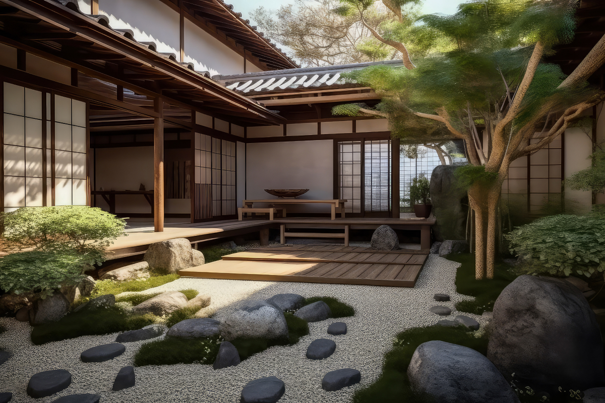 Kamen Kumanov Haus mit Japanischen Stil