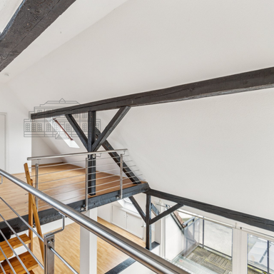 Gefragte Wohnung mit Empore und großzügigem Balkon