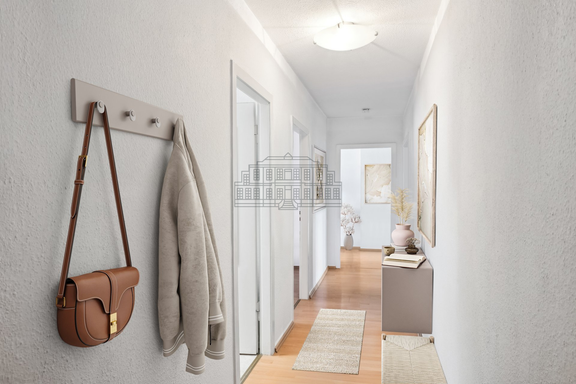 Vermietete 3-Zimmer-Wohnung mit Balkon nahe dem Frankenberger Viertel