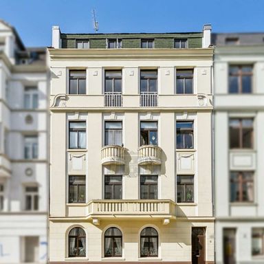 Attraktive 3 Zimmer Altbauwohnung beim Frankenberger Viertel