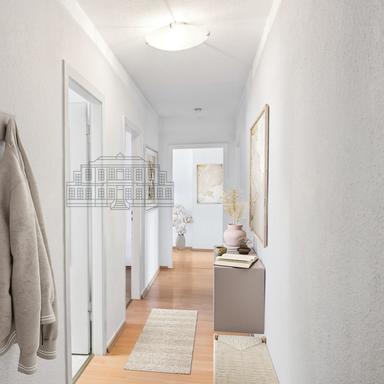Vermietete 3-Zimmer-Wohnung mit Balkon nahe dem Frankenberger Viertel