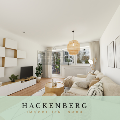 Renovierte 2-Raum-Wohnung mit Garagenstellplatz