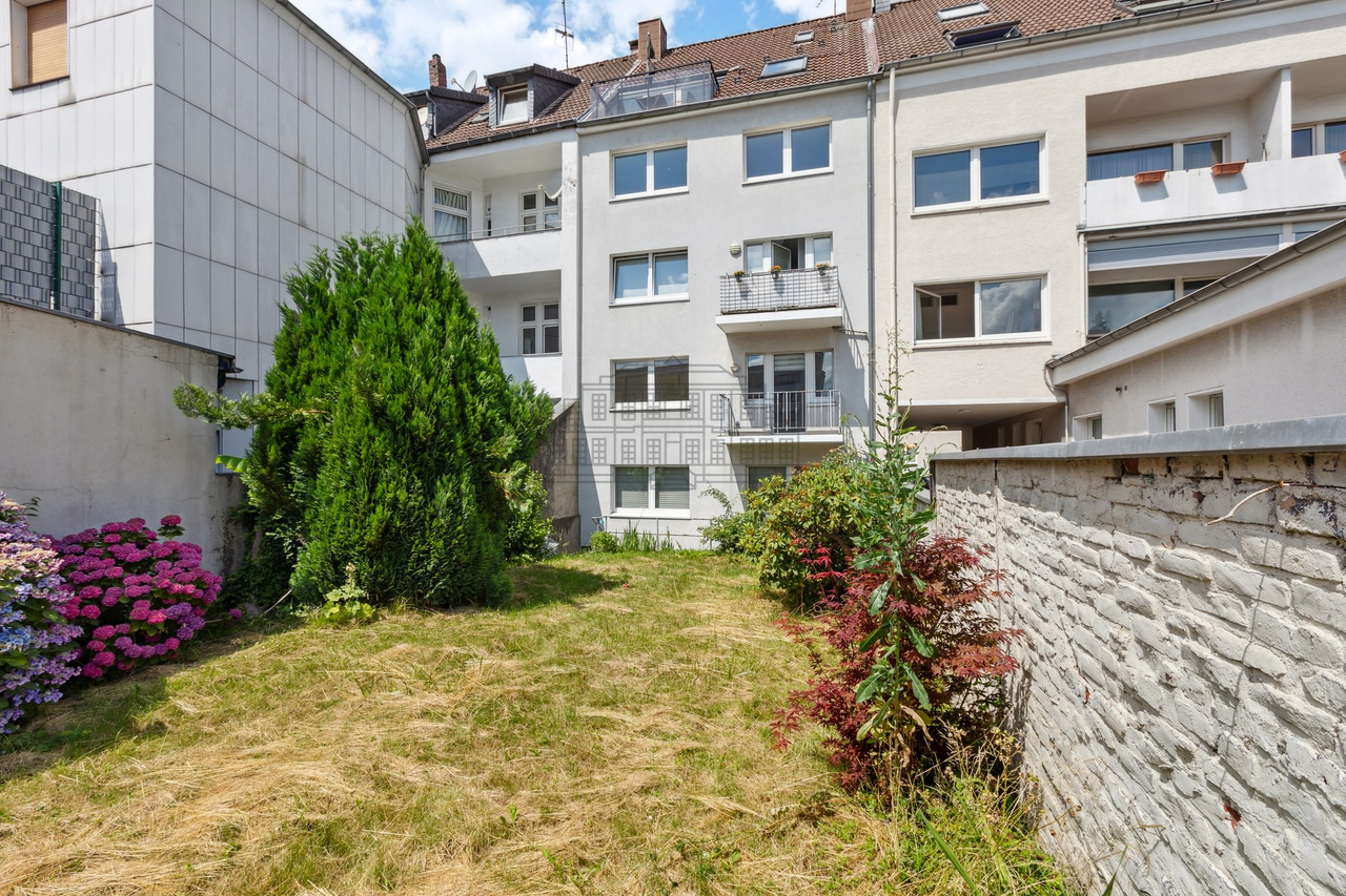 Rückansicht Gartenanteil