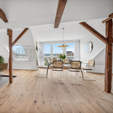 Neu errichtete, lichtdurchflutete Dachgeschosswohnung